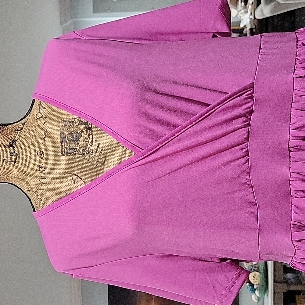 Light purple maxi dress